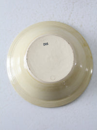 vintage studio pottery bowl