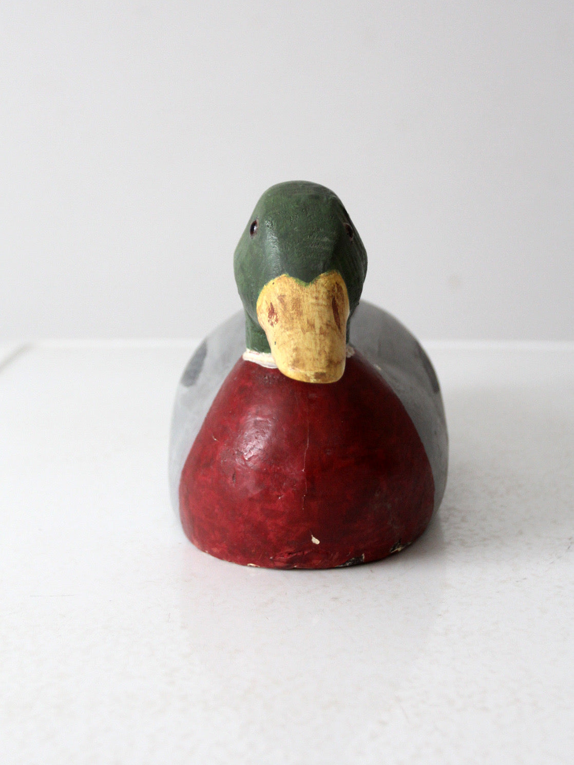 vintage mallard duck wood decoy