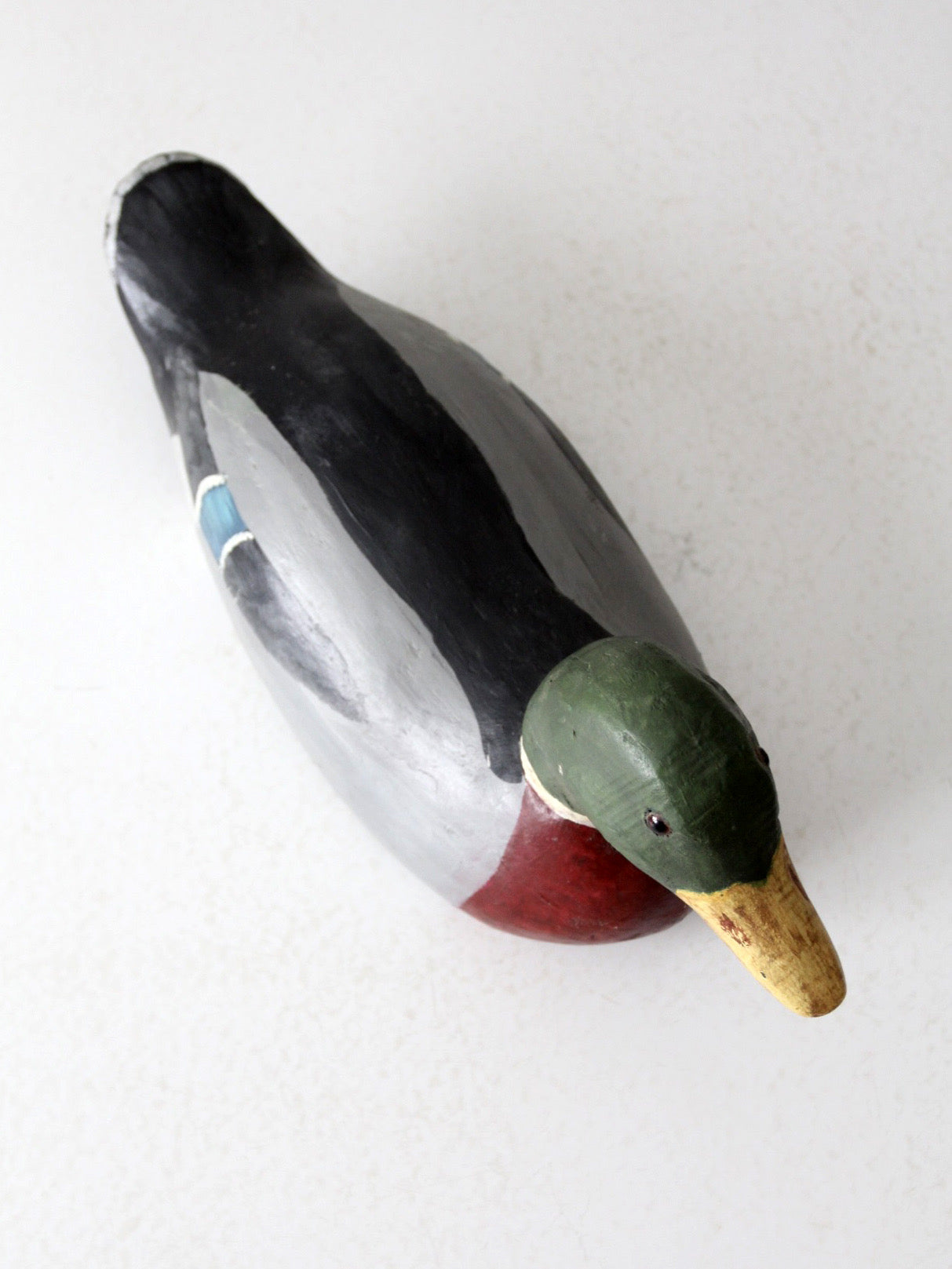 vintage mallard duck wood decoy