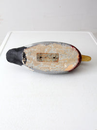 vintage mallard duck wood decoy