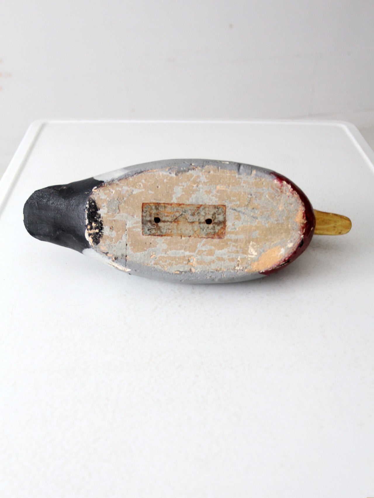 vintage mallard duck wood decoy