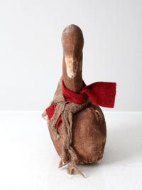 vintage primitive goose figure