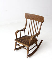 antique children's rocking chair