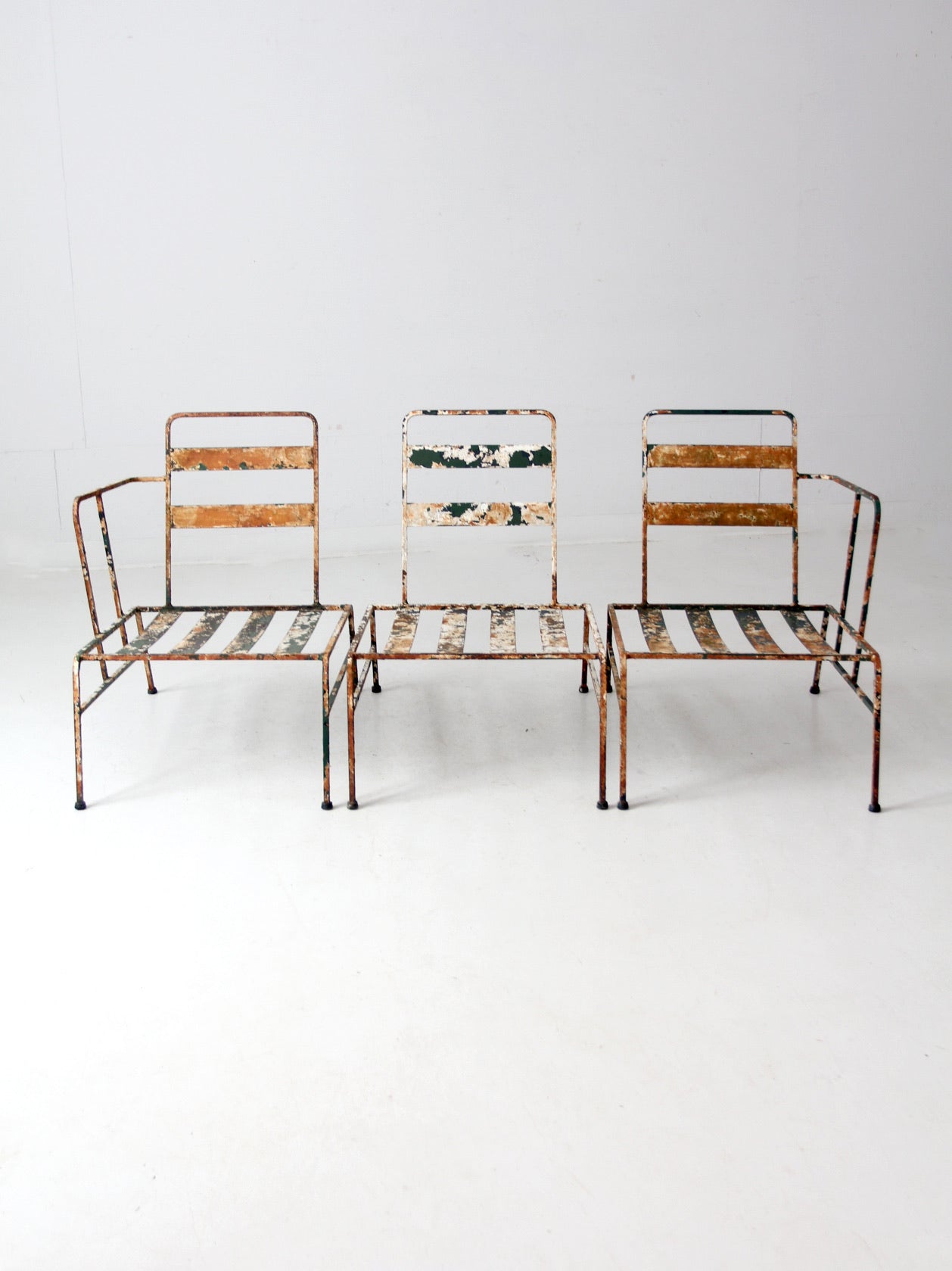 mid century outdoor chair set