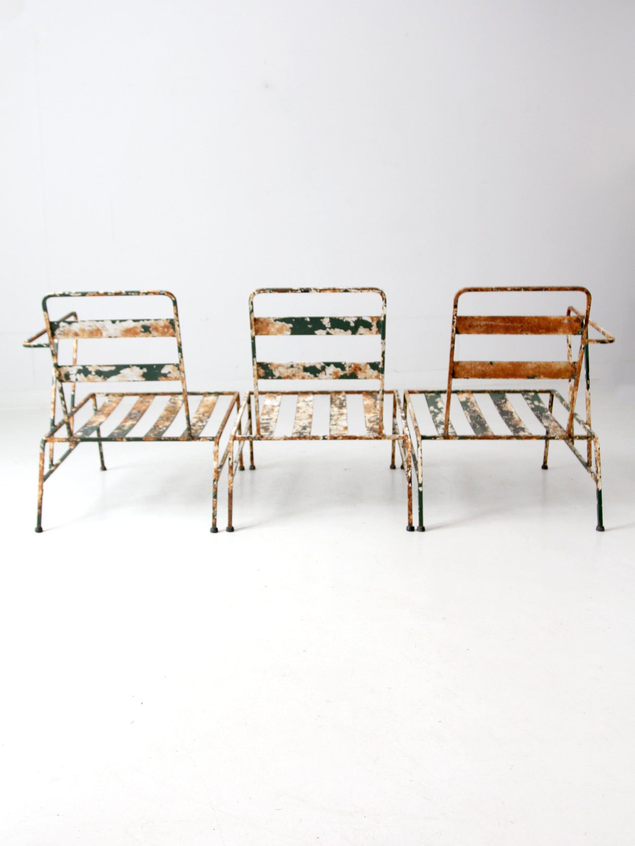 mid century outdoor chair set
