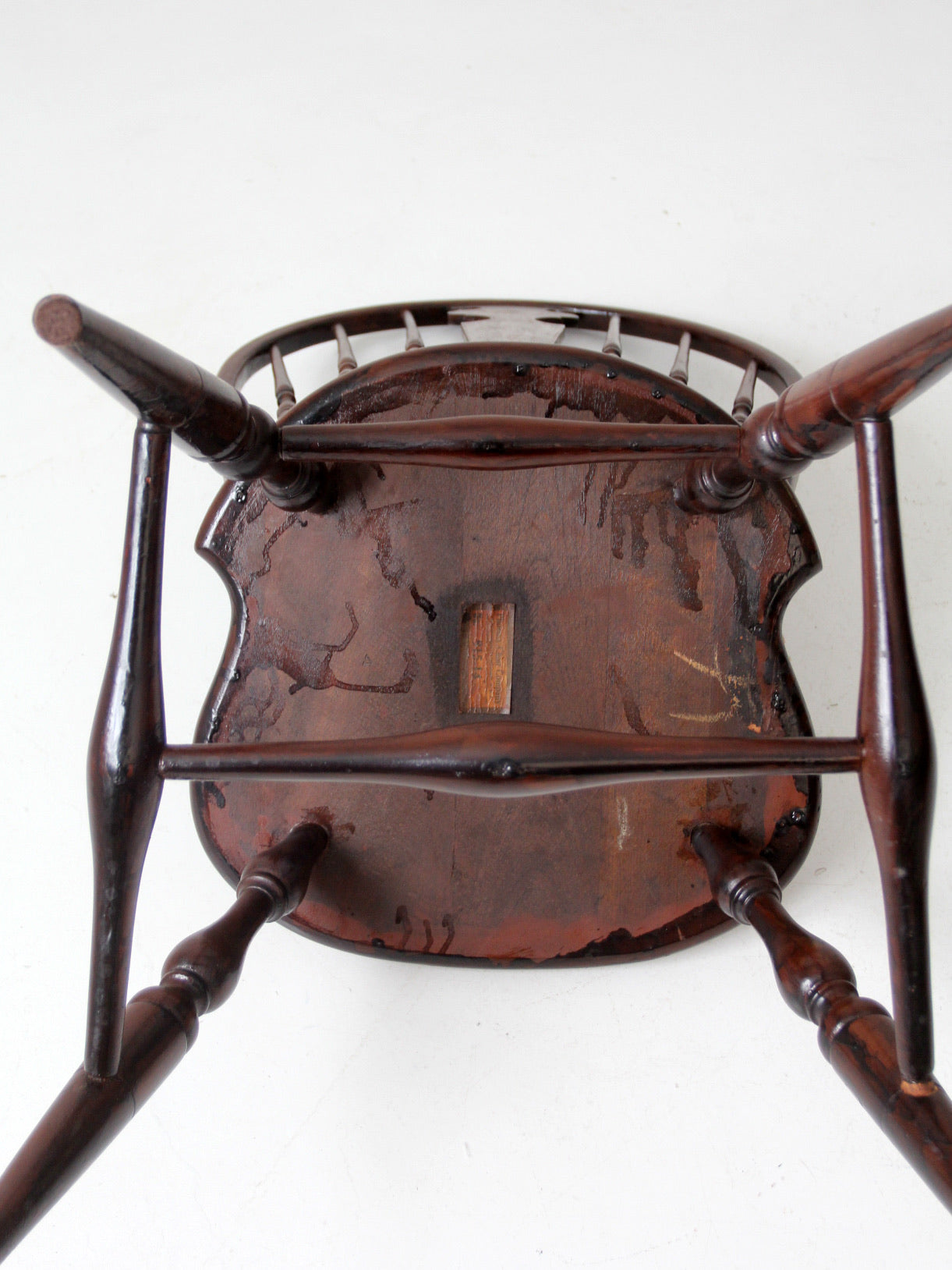 antique Windsor side chair