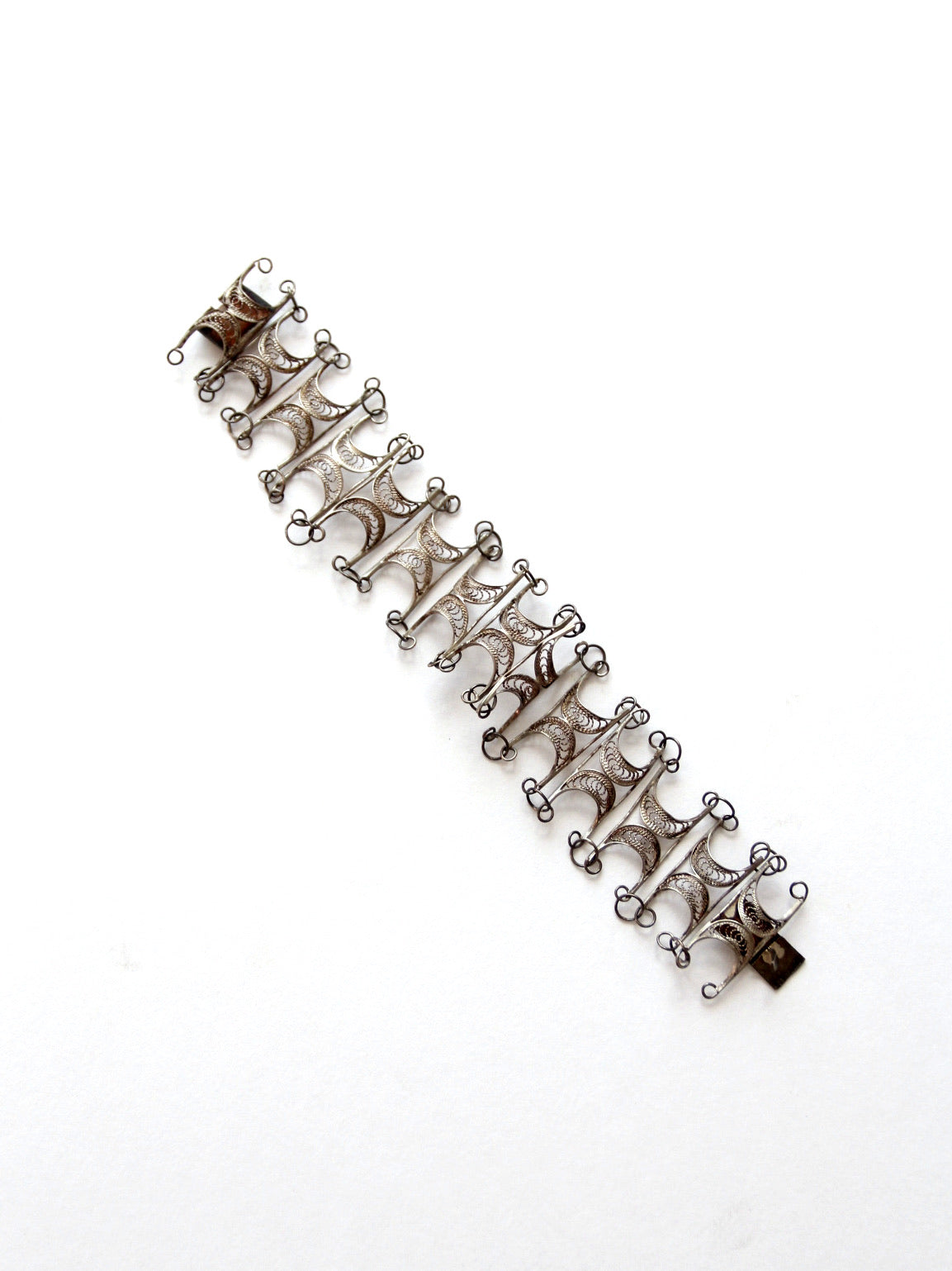 vintage filigree cuff bracelet