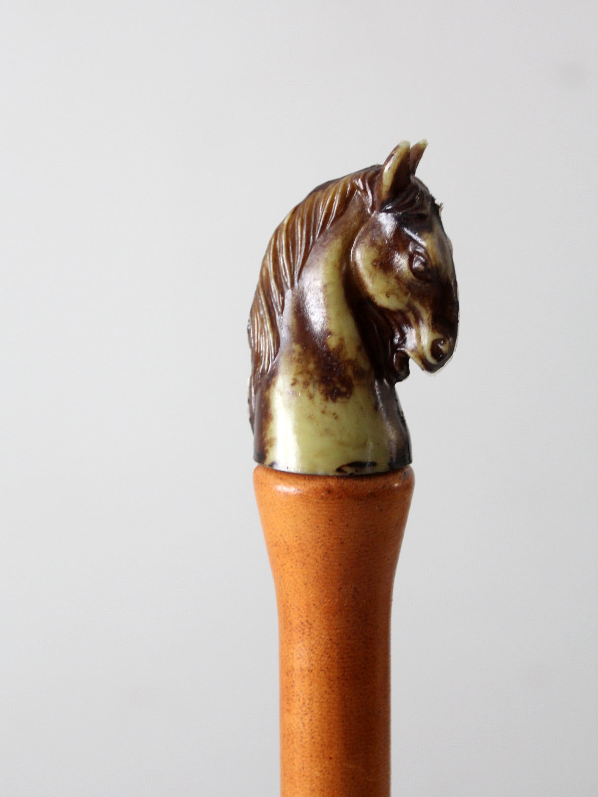 vintage Italian equestrian decanter bottle