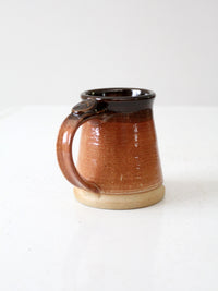 vintage Bear Paw Pottery mug