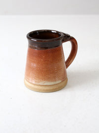 vintage Bear Paw Pottery mug