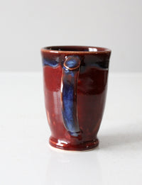 vintage studio pottery mug