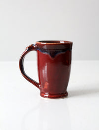 vintage studio pottery mug
