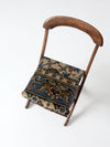 antique Civil War era folding chair