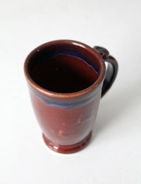 vintage studio pottery mug