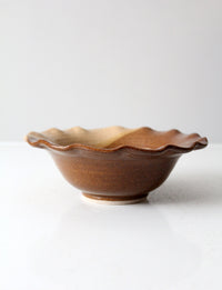 vintage studio pottery bowl