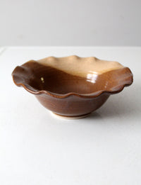 vintage studio pottery bowl
