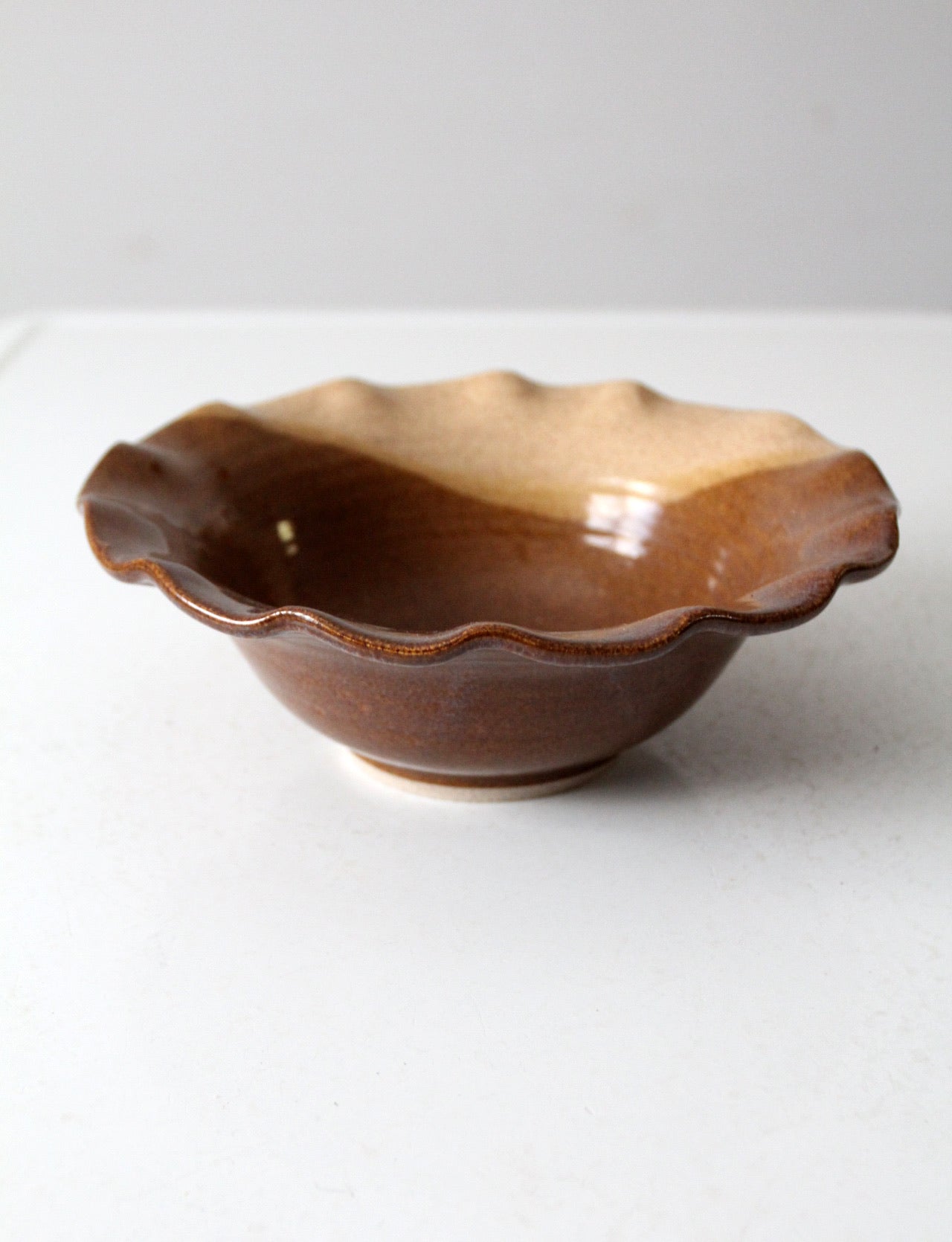 vintage studio pottery bowl