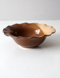 vintage studio pottery bowl