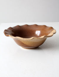 vintage studio pottery bowl