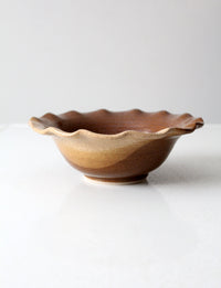 vintage studio pottery bowl
