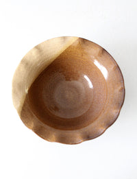 vintage studio pottery bowl