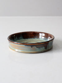 vintage studio pottery dish