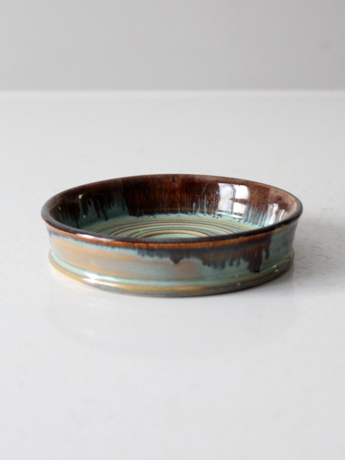 vintage studio pottery dish