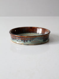 vintage studio pottery dish