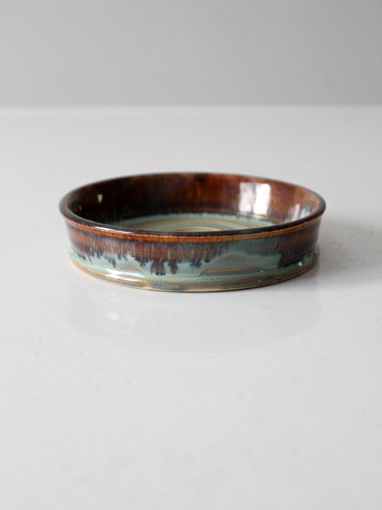 vintage studio pottery dish