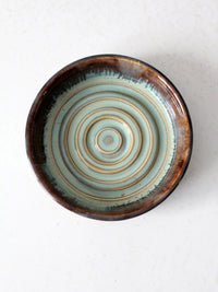 vintage studio pottery dish