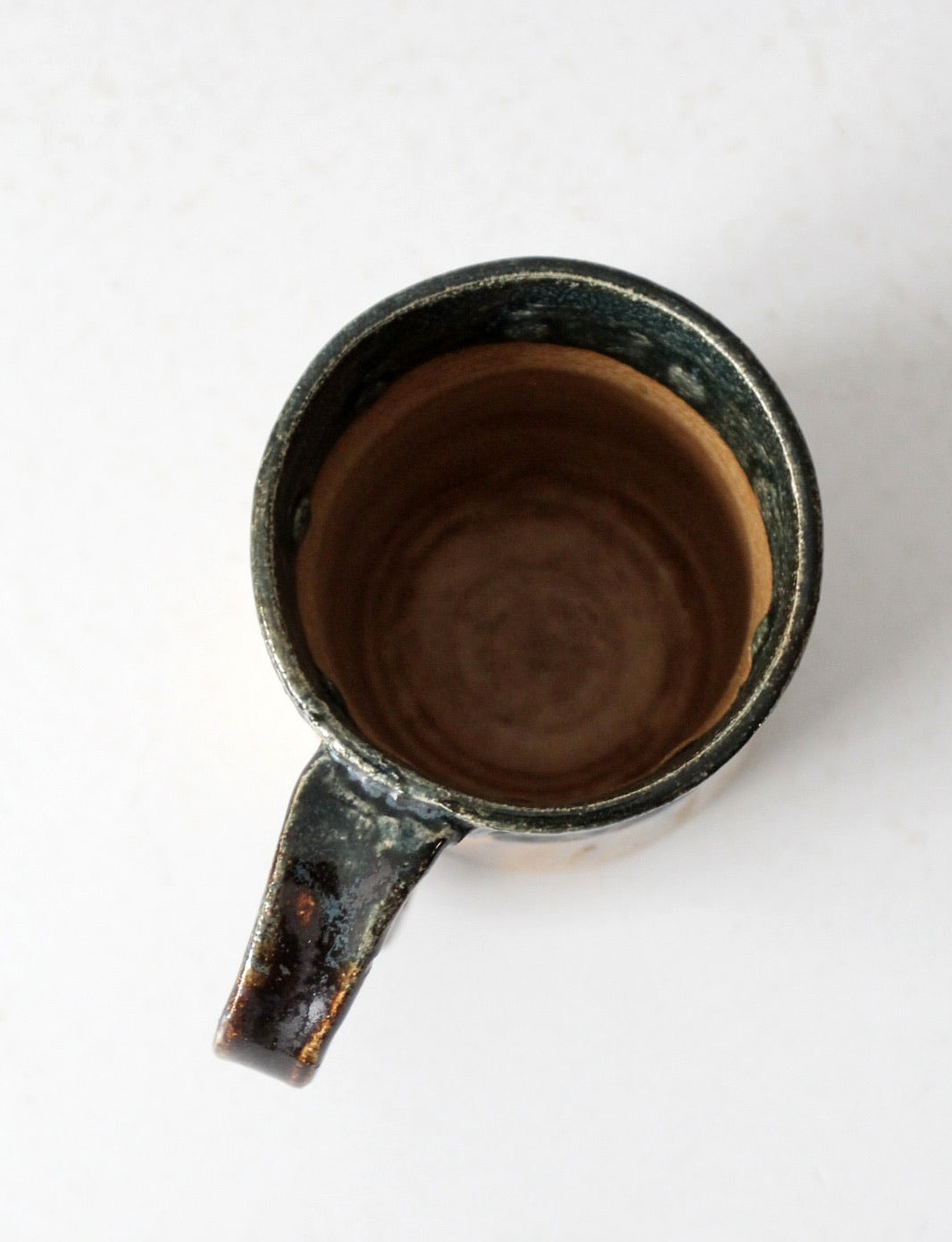 vintage studio pottery mug