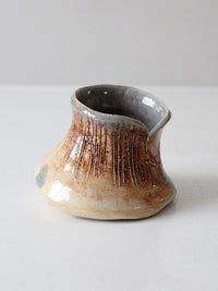vintage studio pottery yarn bowl