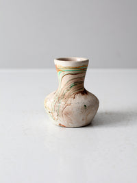 vintage Nemadji pottery vase