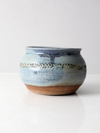vintage studio pottery jardiniere