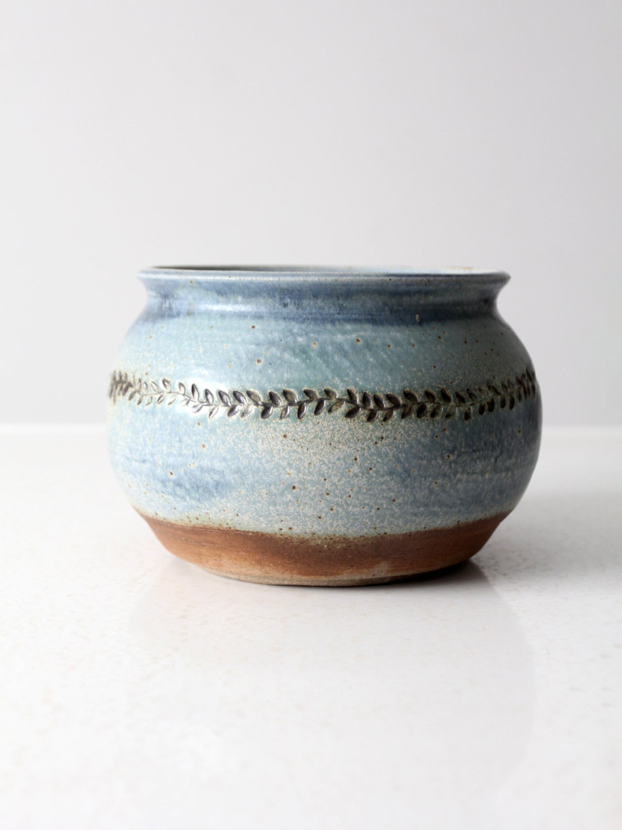 vintage studio pottery jardiniere