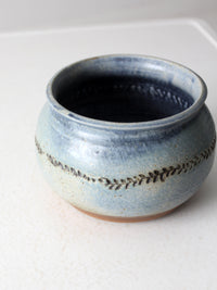 vintage studio pottery jardiniere