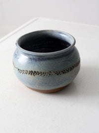 vintage studio pottery jardiniere