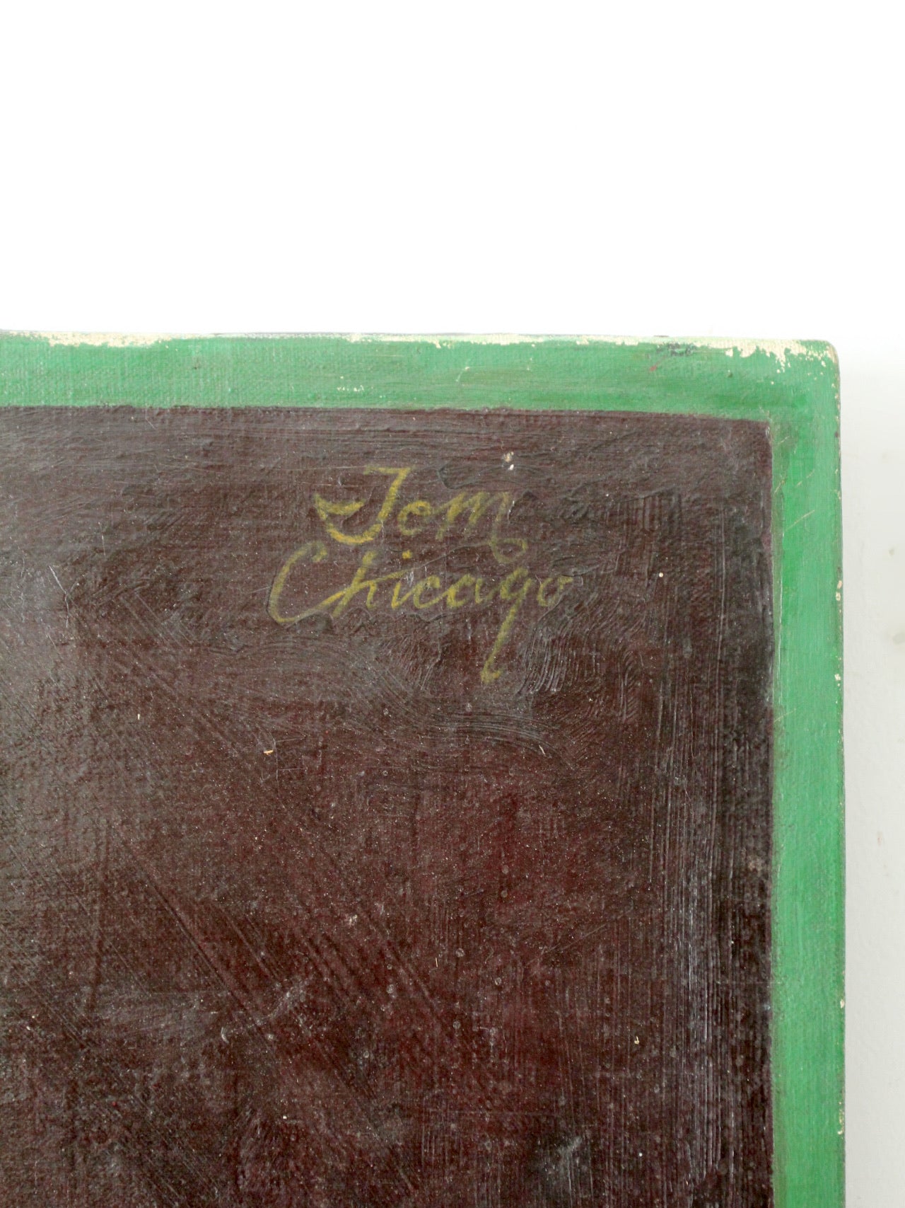 Tom Palazzolo painting on canvas circa 1965