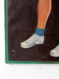Tom Palazzolo painting on canvas circa 1965