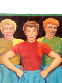 Tom Palazzolo painting on canvas circa 1965