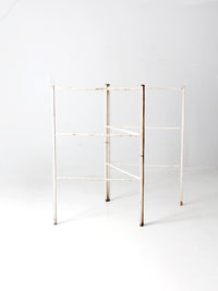 antique white wash drying rack