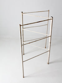 antique white wash drying rack