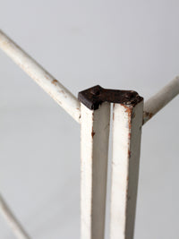 antique white wash drying rack