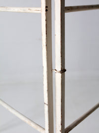antique white wash drying rack
