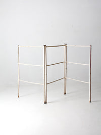 antique white wash drying rack