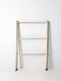 antique white wash drying rack