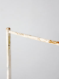 antique white wash drying rack