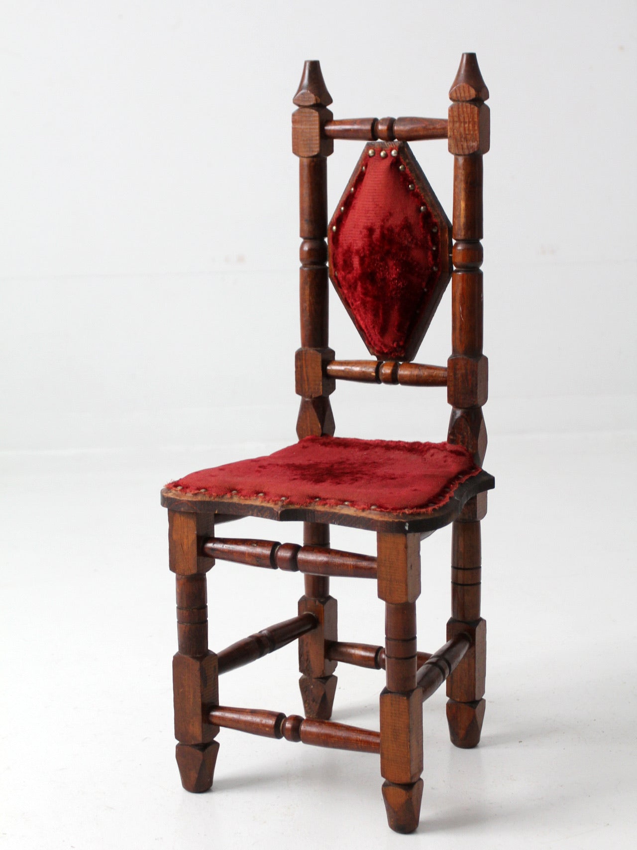 mid century Mexican hacienda children's chair