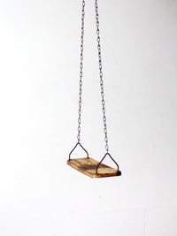 mid-century metal swing