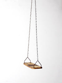mid-century metal swing